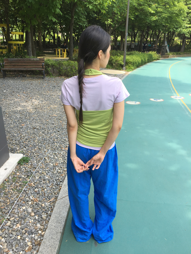 Rose Emblem Halterneck Sleeveless (8color)