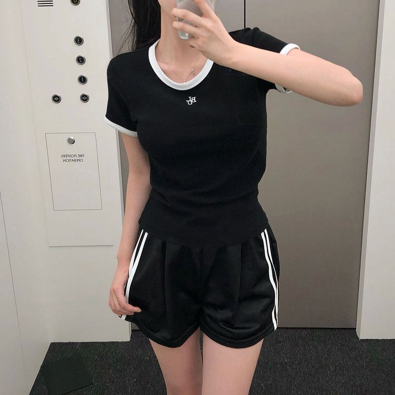 [BELLIDE MADE] SPAN COLORING RINGER T-SHIRT