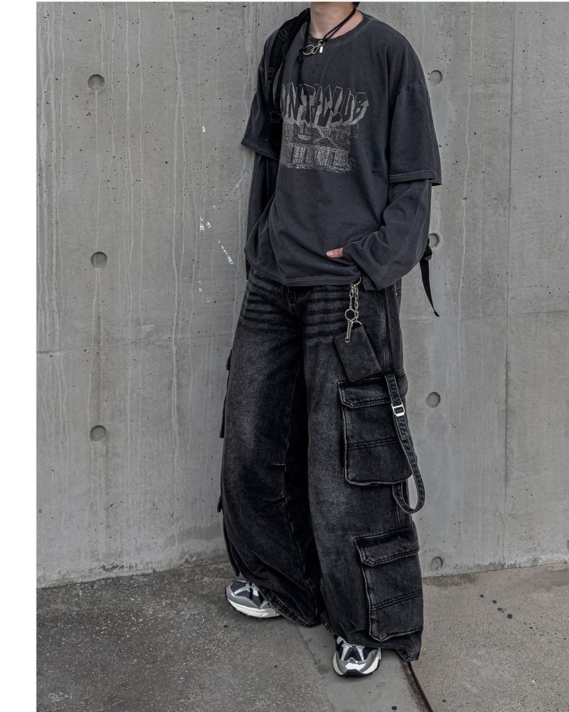 County Layered Long Sleeve T-shirt
