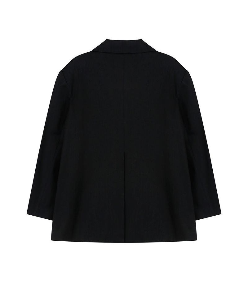 Zipper Stripe Jacket Black