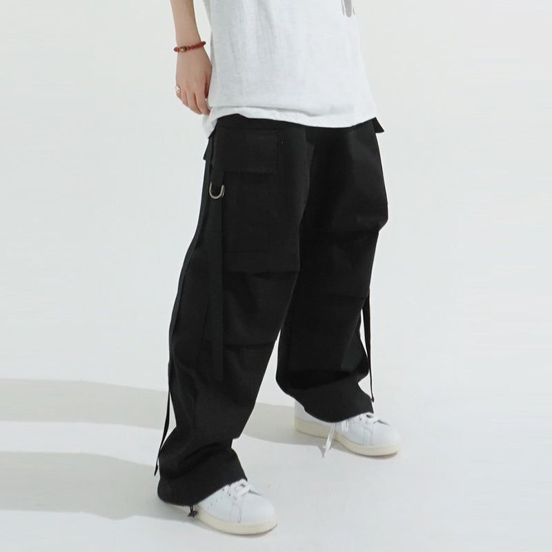 KIXI（キッシー）の「Strap cotton cargo pants（Pants）」