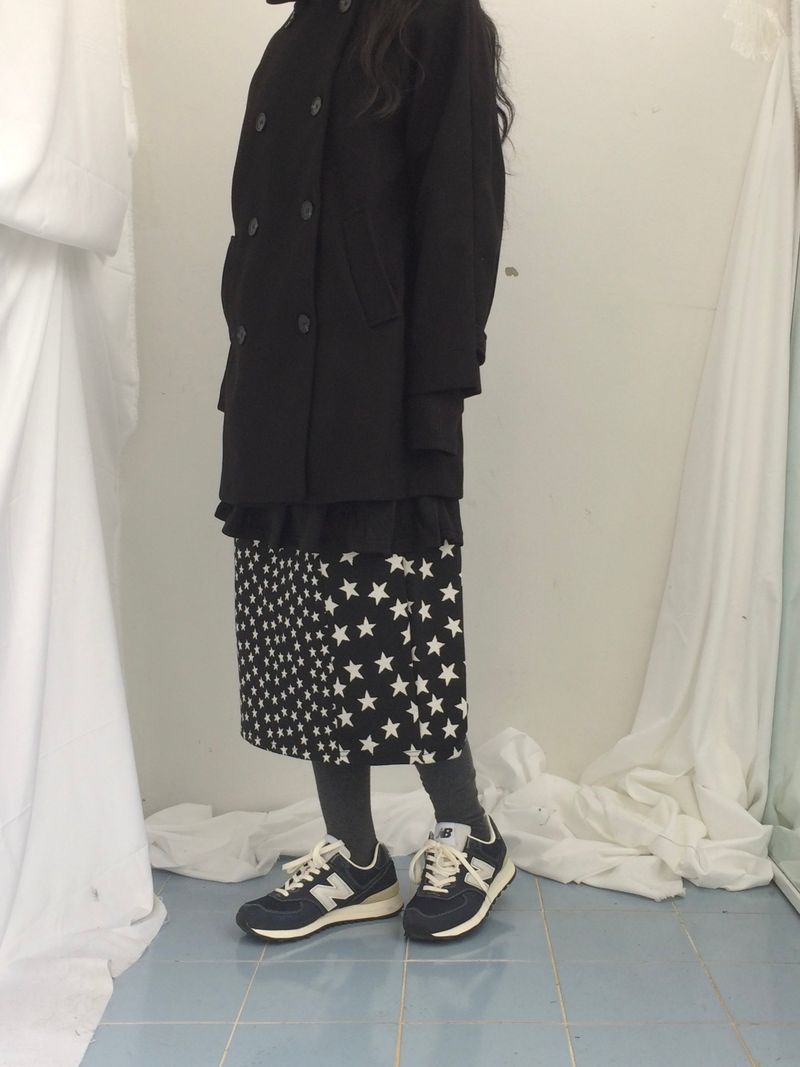 drapeline star skirt