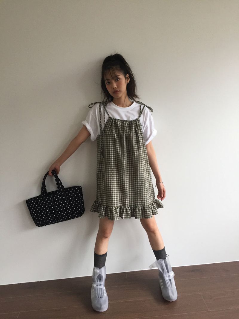 Quilted Dot Bag (4color)