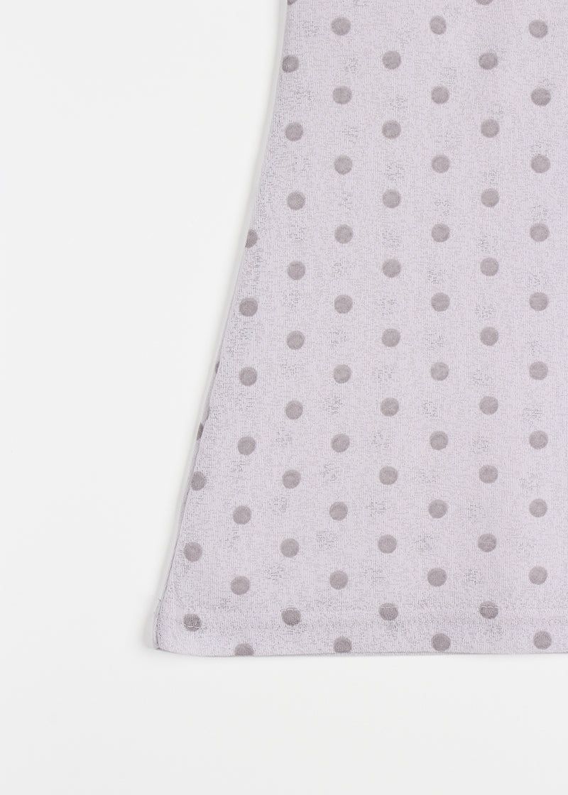 POLKA DOT HALTER SLEEVELESS