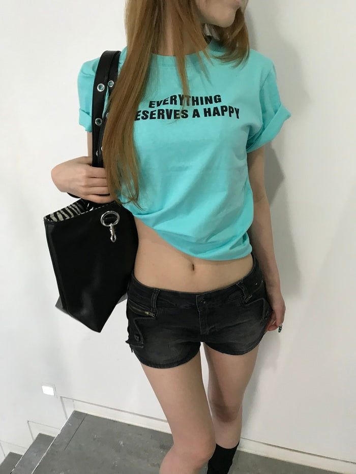 Cyber Lettering Tee