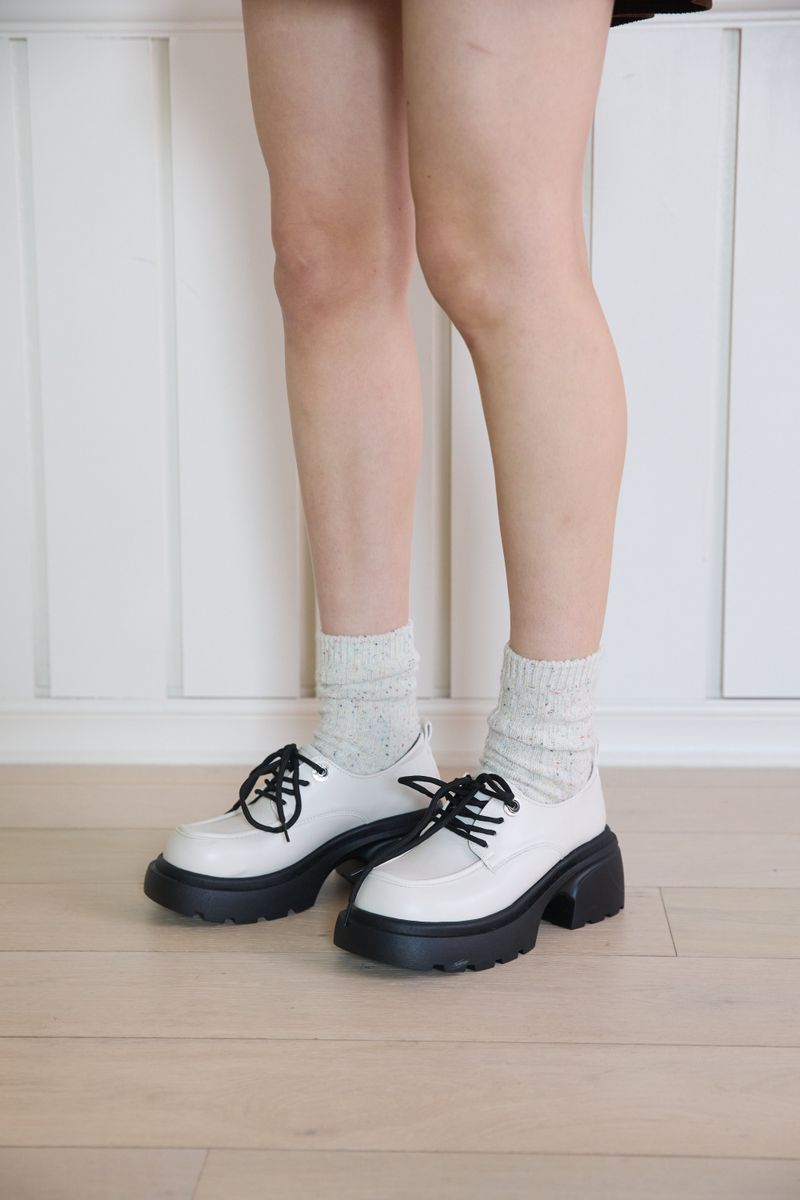 PINK PINEAPPLE（ピンクパイナップル）の「[3EA 1SET] SPECKLED WOOL SOCKS SET（Fashion Accessories）」