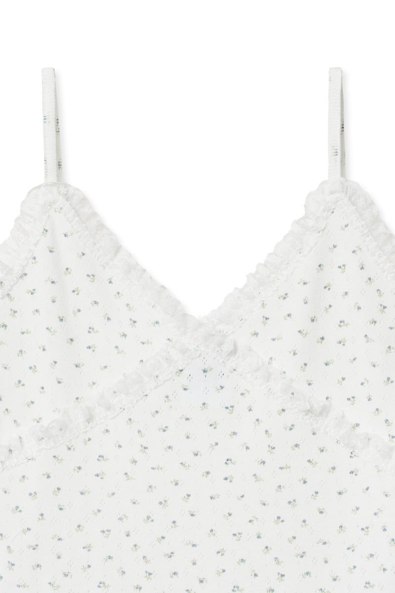 fl lace top (white)