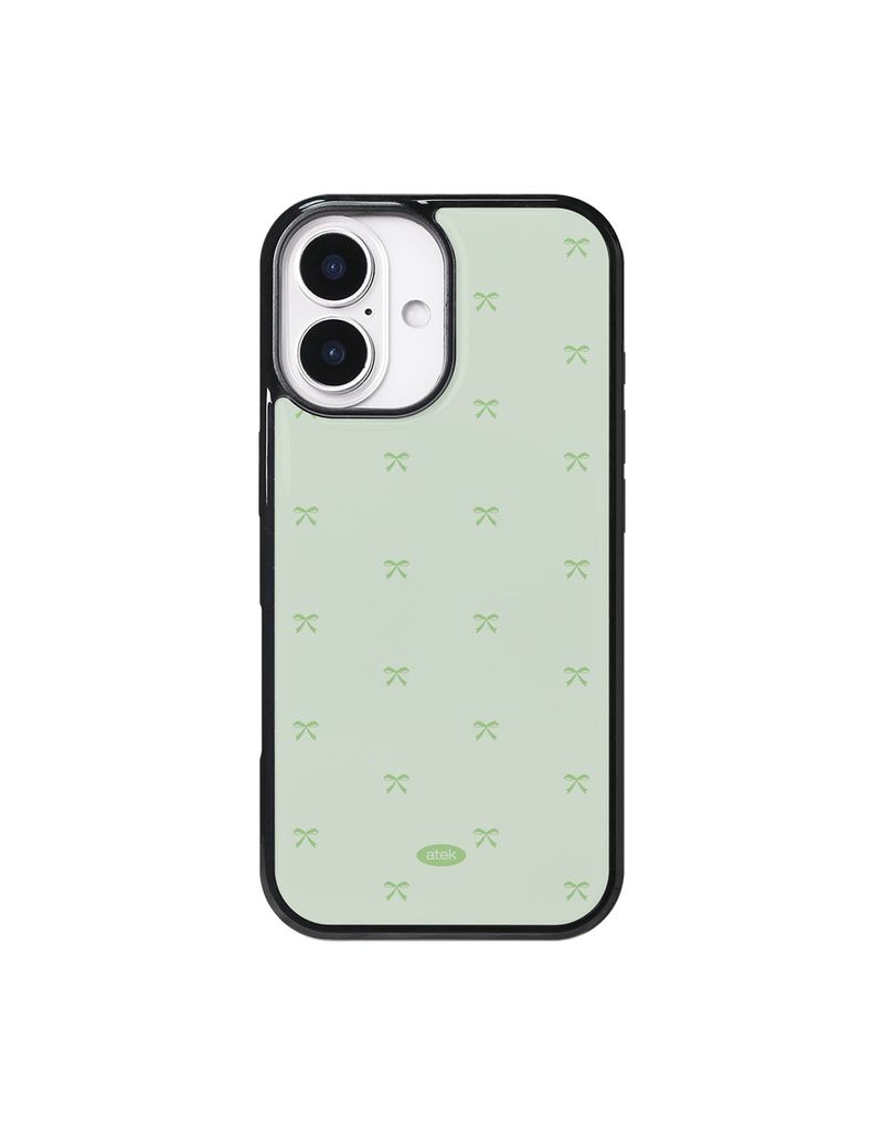 ATEK(アテック)の「Melon Ribbon Magsafe Glass Bumper Case(Smartphone Accessories)」