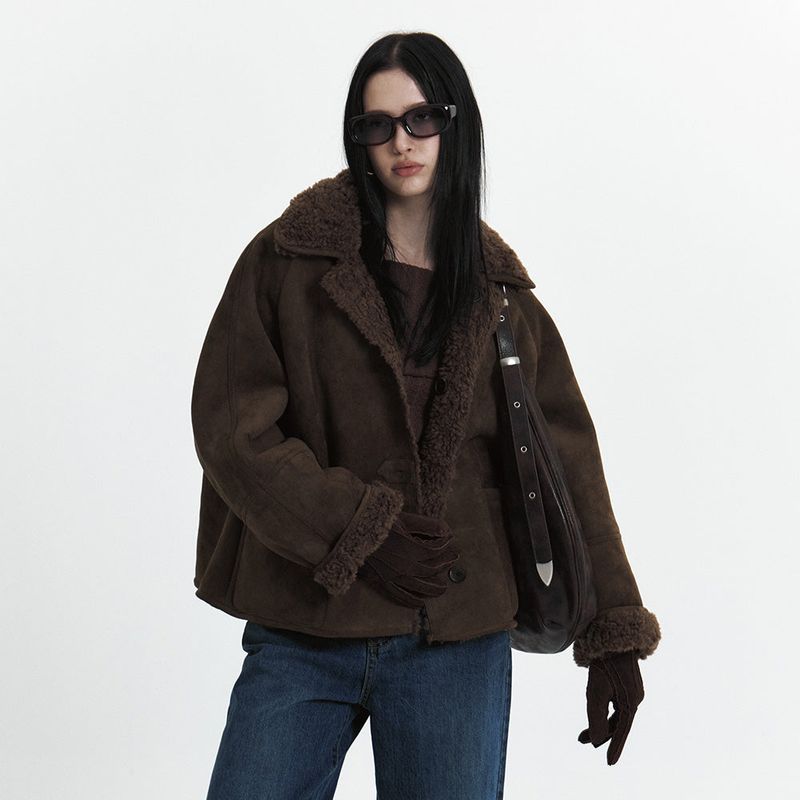 Curetty(キュリティ)の「C FUR REVERSIBLE MUSTANG_BROWN(Jackets/Outerwear)」