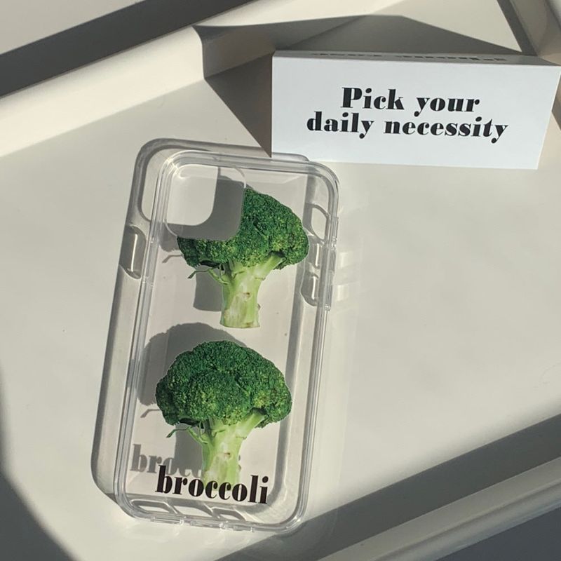 BROCCOLI PHONE CASE (JELLY TYPE)