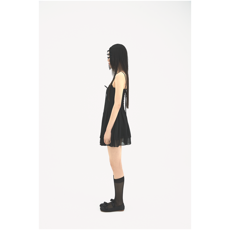 Bustier dress Black