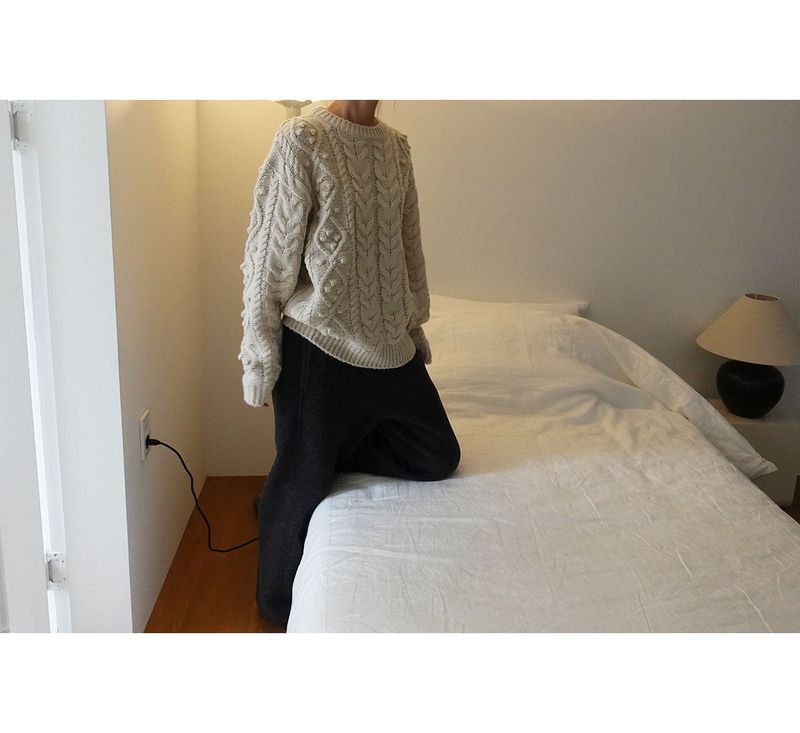 Berry vintage sweater (2C)