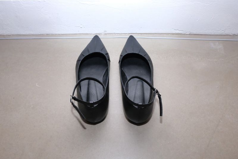 Low Shirring Stiletto