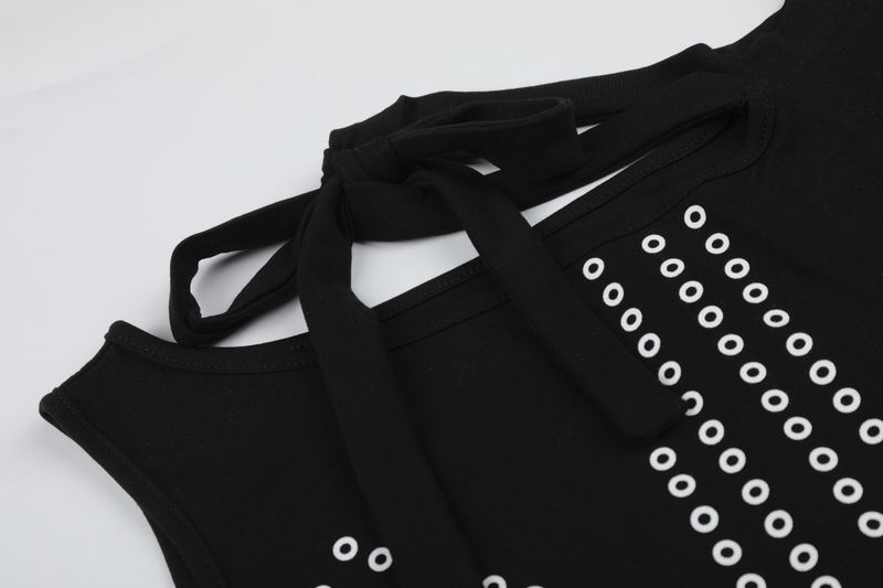 Nua Modern Stud Pattern Top