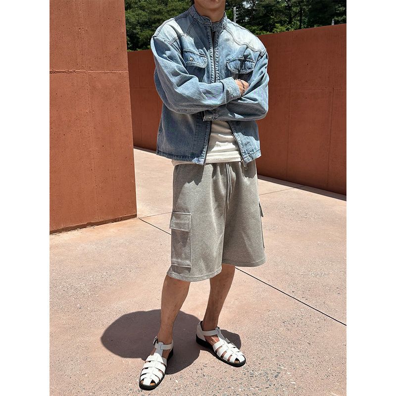 [S/S] Cool denim biker jacket (3color)
