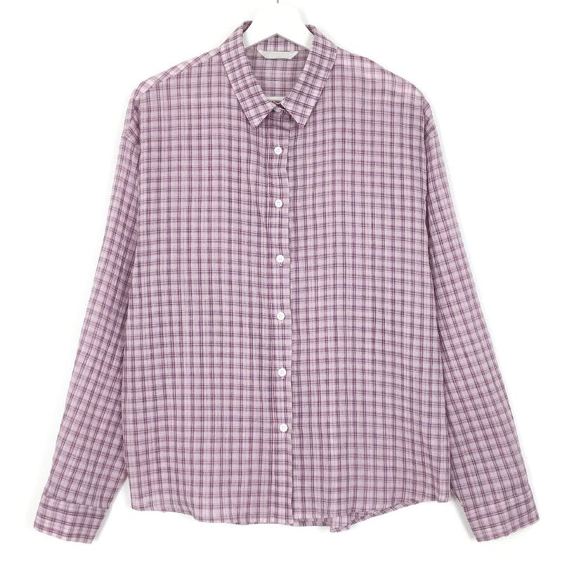 Summer-Vacation Check Shirt (3color)