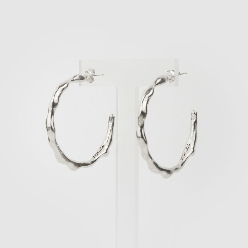 Melting Hoop Earring