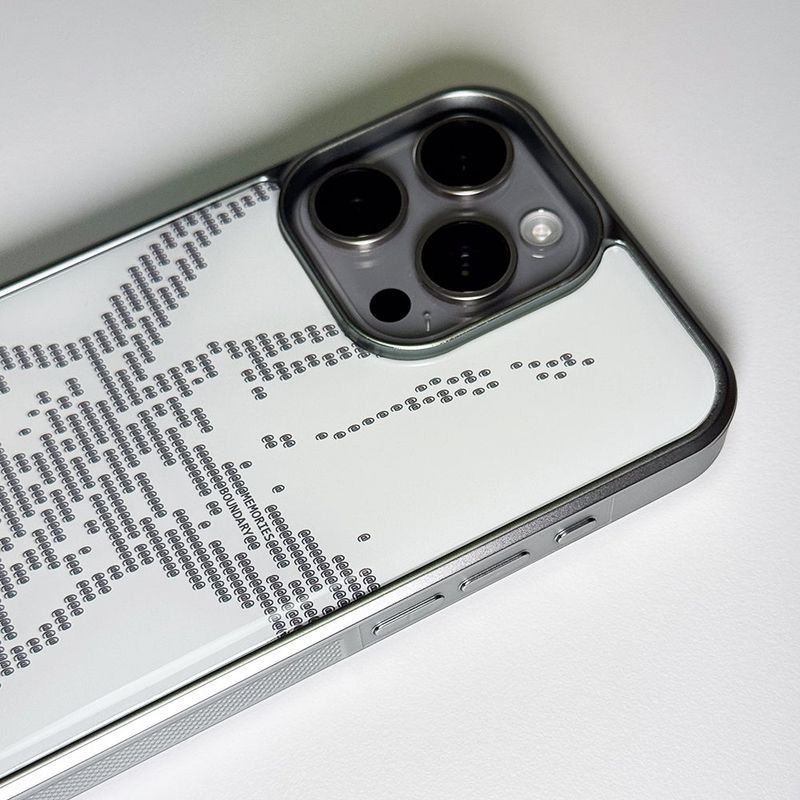 NTA StellarFish_ASCII CORE_004 Phone Case (SV_White)