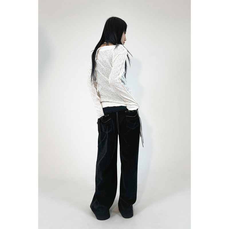 ZIP TEETH PANTS