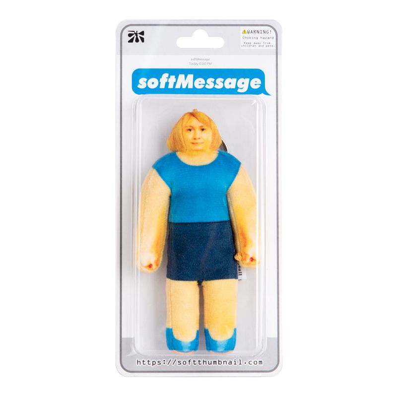 SOFT THUMBNAIL(ソフトサムネイル)の「Emoji woman .1(Toys/Key Holders)」