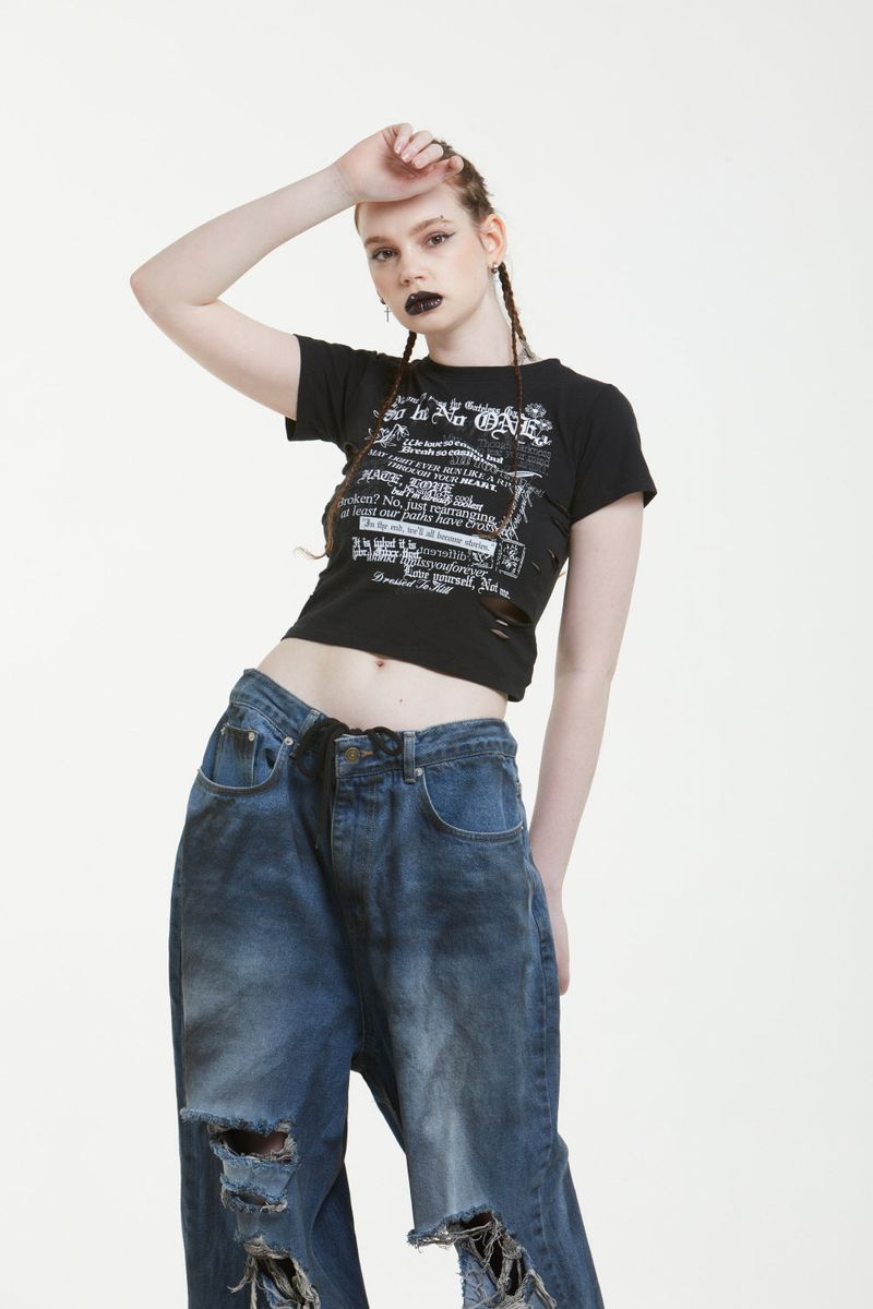スナップTシャツ