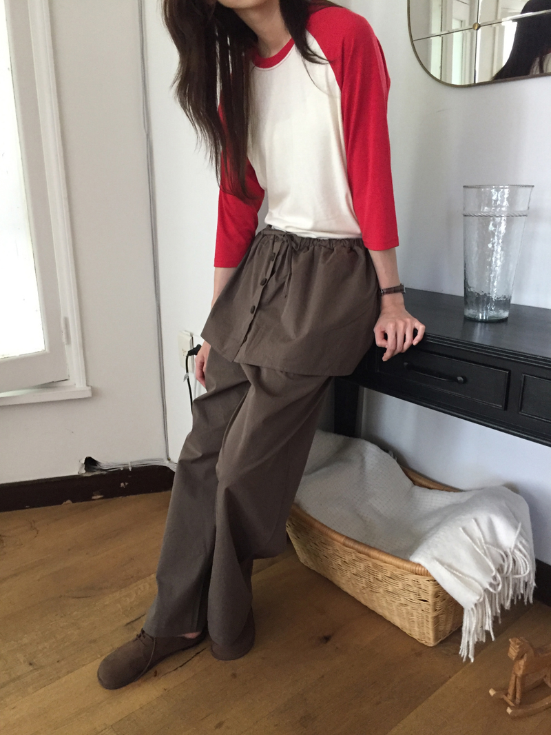 Spoog skirt pants (2color)