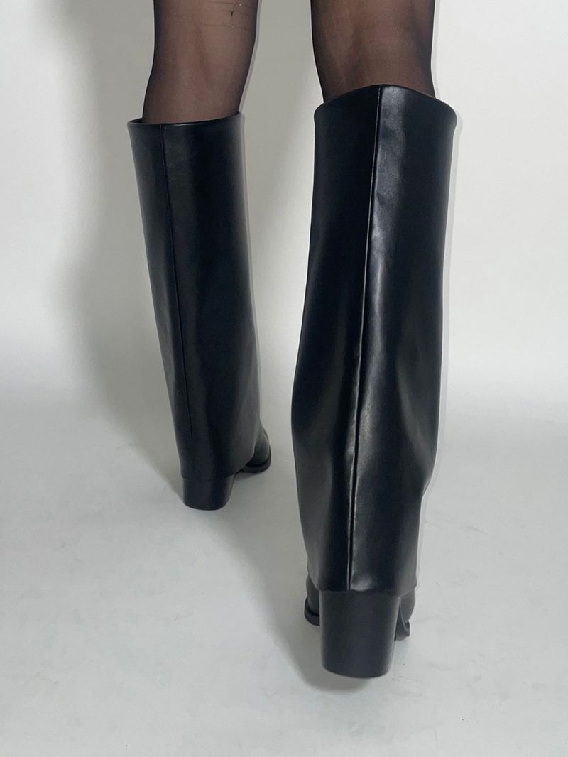 Leg warmer long boots (Black)