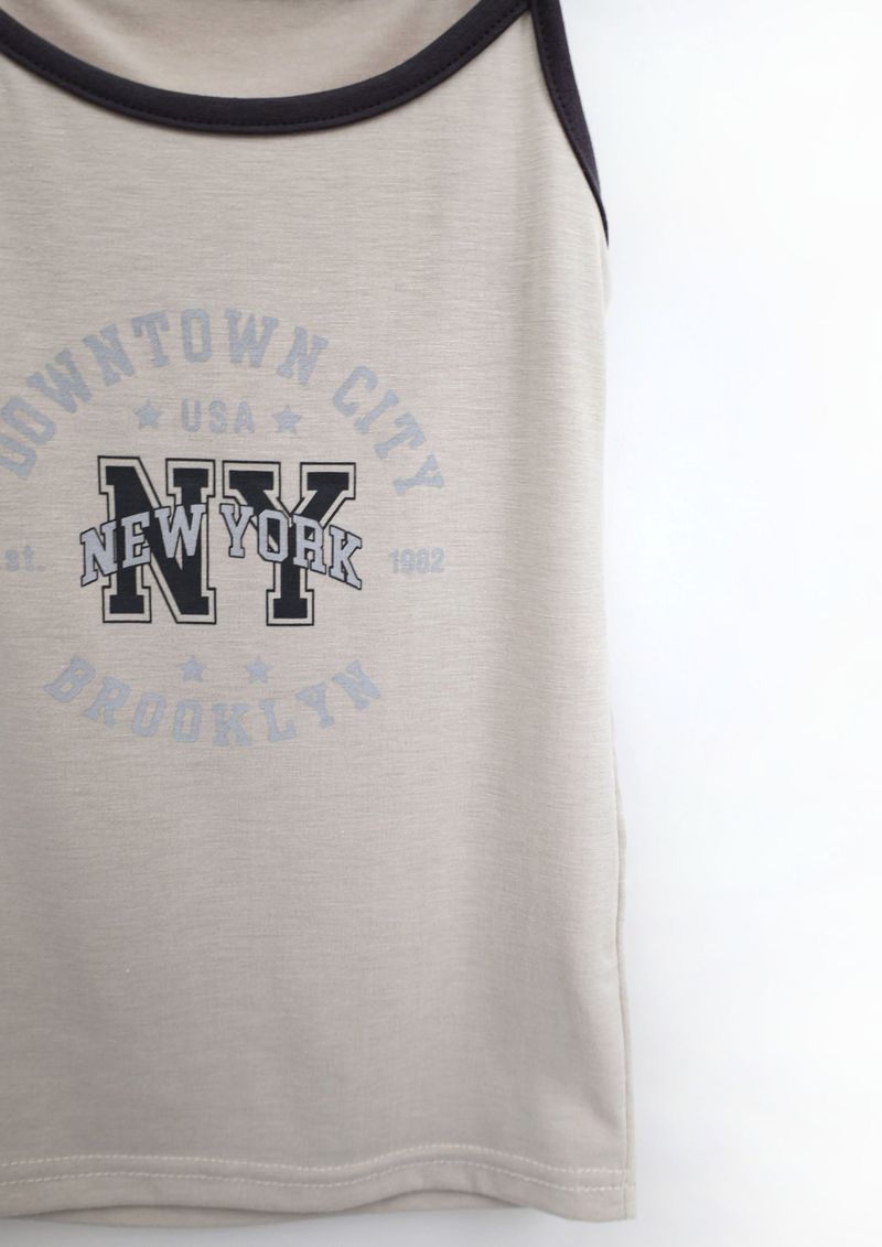 Brooklyn Cotton Tank Top(3colors)
