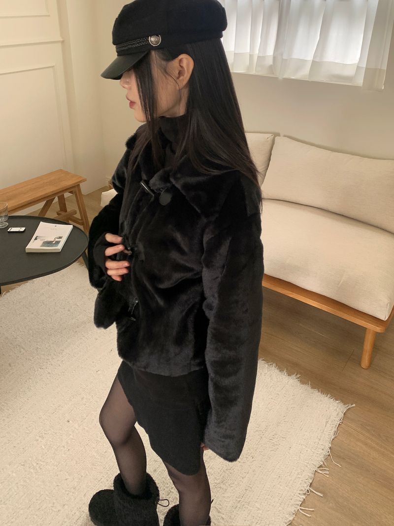 [MADE] Pairing mink fur tteokbokki quilted jacket