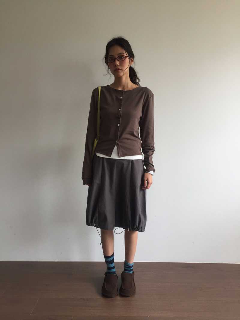 Chlory Flower Button Cardigan (4color)