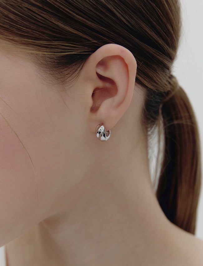 26SS★ Truvion Hoop Earrings