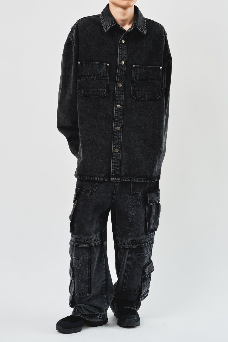 Sord Washed Denim Jacket (2color)