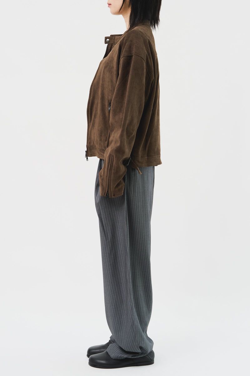 Pan Herringbone Striped Trousers (3color) 