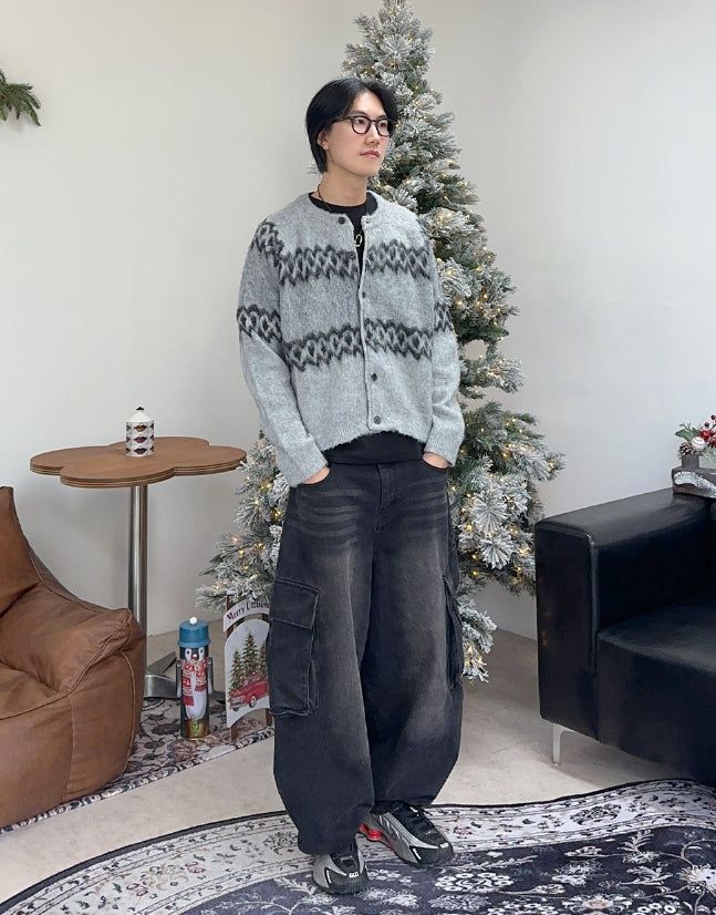 Repel Hairy Nodrick Crop Cardigan