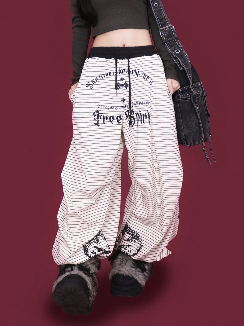 KUO（クーオ）の「action striped wide pants (2color)（Pants）」