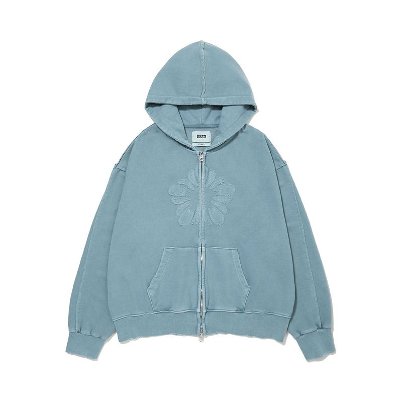 [Runway] MUGUNG Vintage Zip-up Hoodie_Aqua