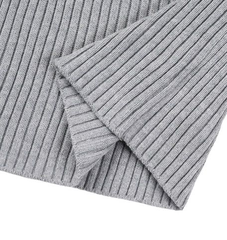 Kud Muscle Half Zip-Up ribbed Knit