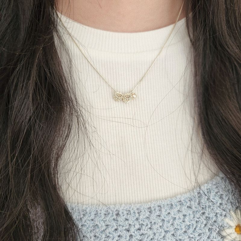 【MADE】 Tiny shells necklace