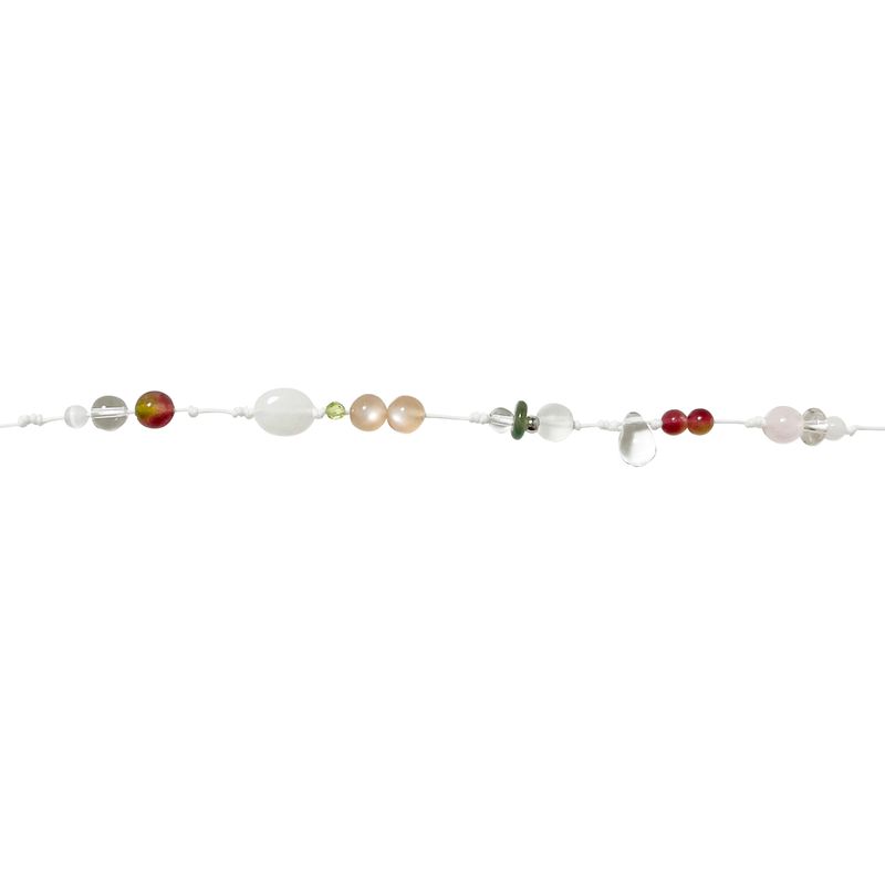 Peach gemstone bracelet