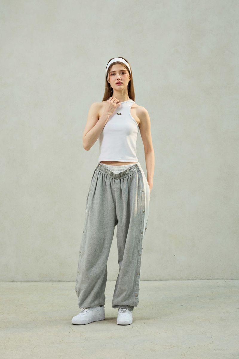 POPPY SLEEVELESS TOP / WHITE