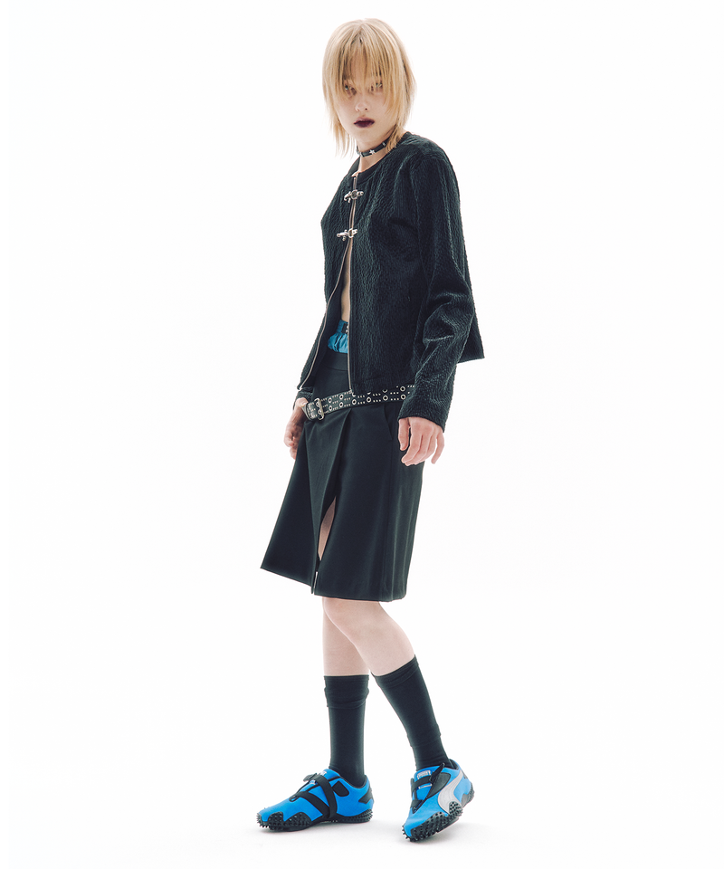 SLIDERLESS ZIP CARDIGAN