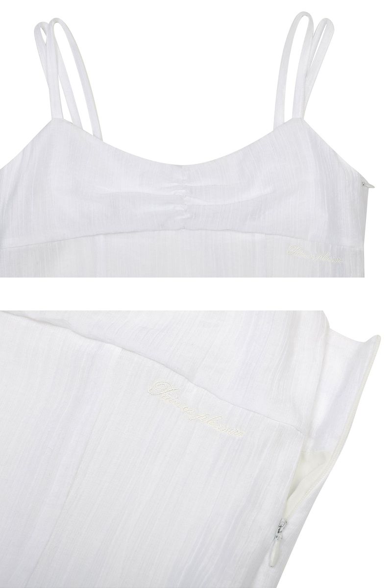 PURITY DRESS white