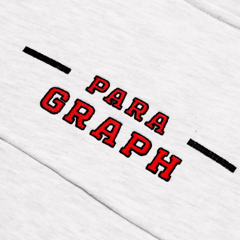 RED FONT QUARTER-ZIP SWEATSHIRT