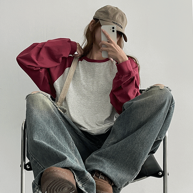 hijjoo（ハイチュー）の「BLpin Basic Nagrang Long Sleeve Tee (6 colors)（Tops）」