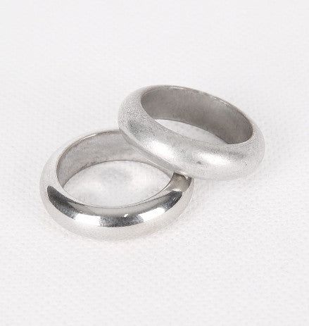 No.8795 cylinder silver RING