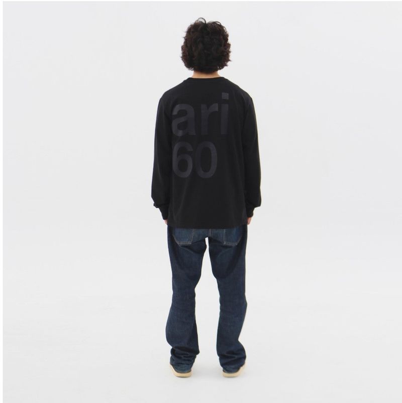 BASIC SAFARI L/S TEE (BLACK)