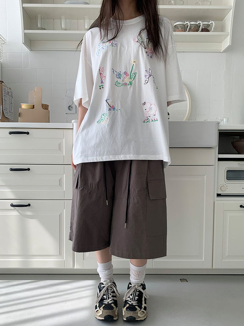 LIGHT CARGO BERMUDA PANTS (3C)