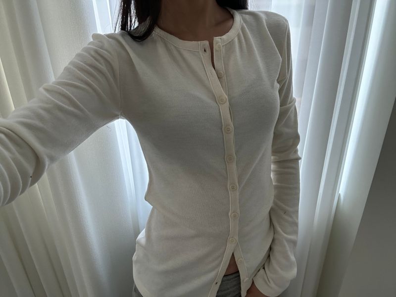 everyday knit cardigan