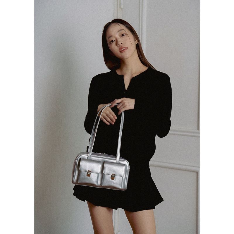 TwinLock Bag Silver