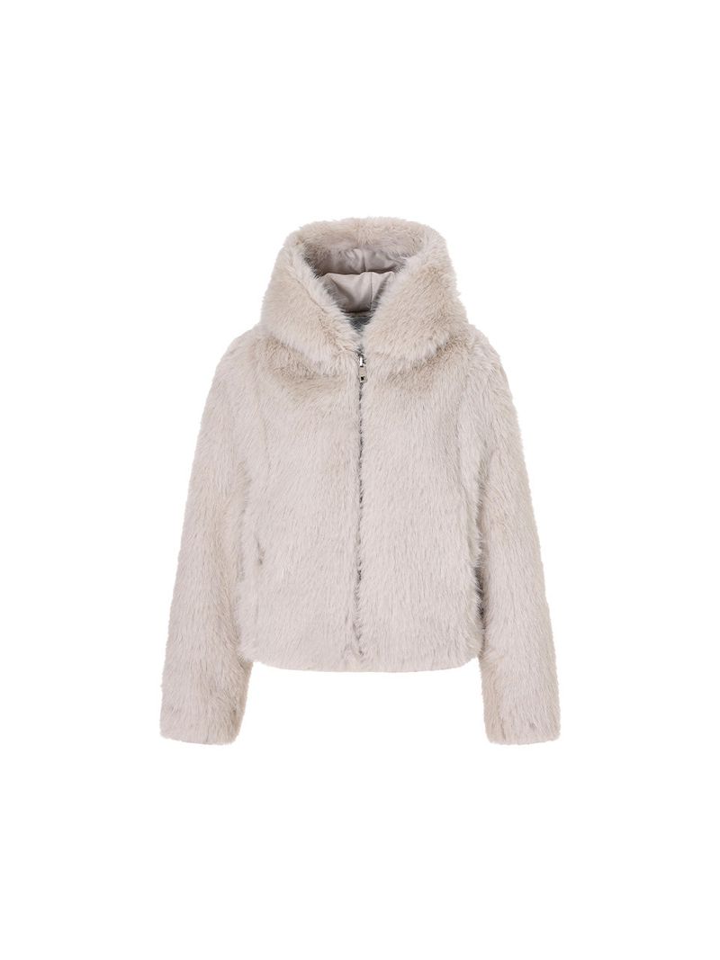 Hoodie fur jumper (Gray)